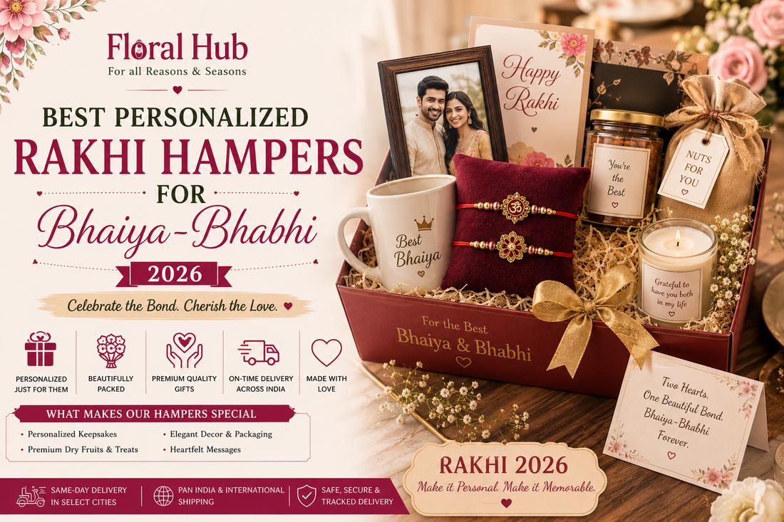 Best Personalized Rakhi Hampers for Bhaiya-Bhabhi 2026