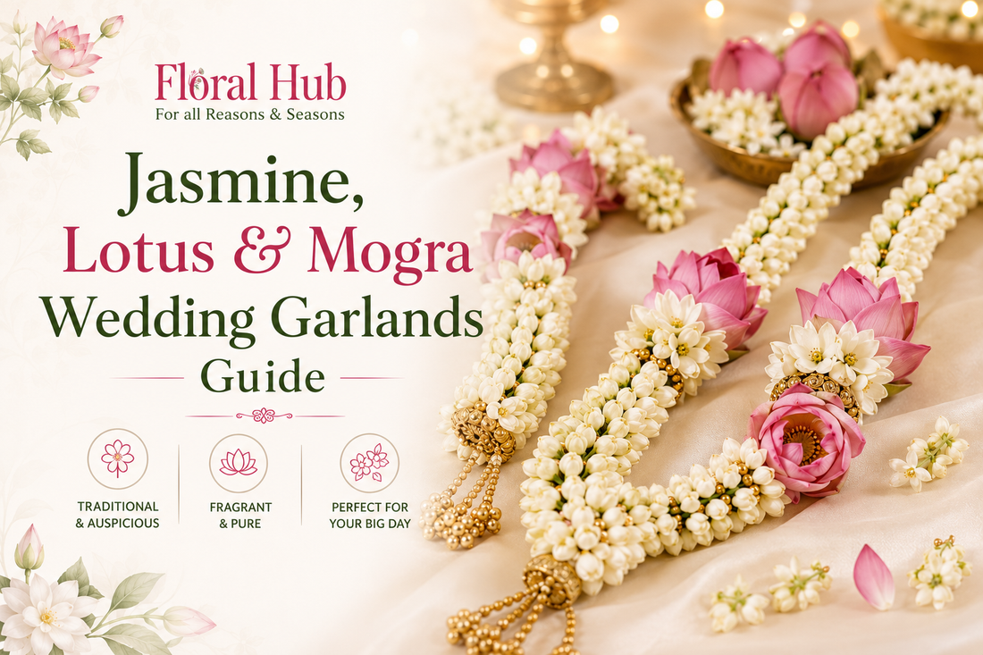 Jasmine, Lotus & Mogra Wedding Garlands Guide