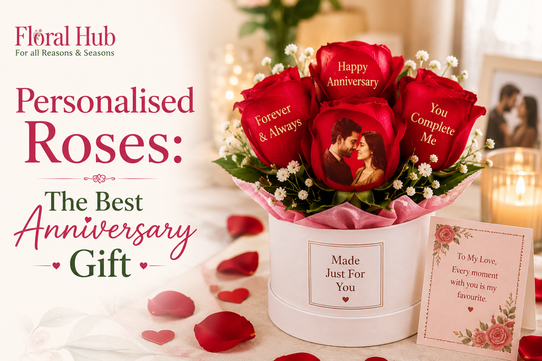 Personalised Roses: The Best Anniversary Gift