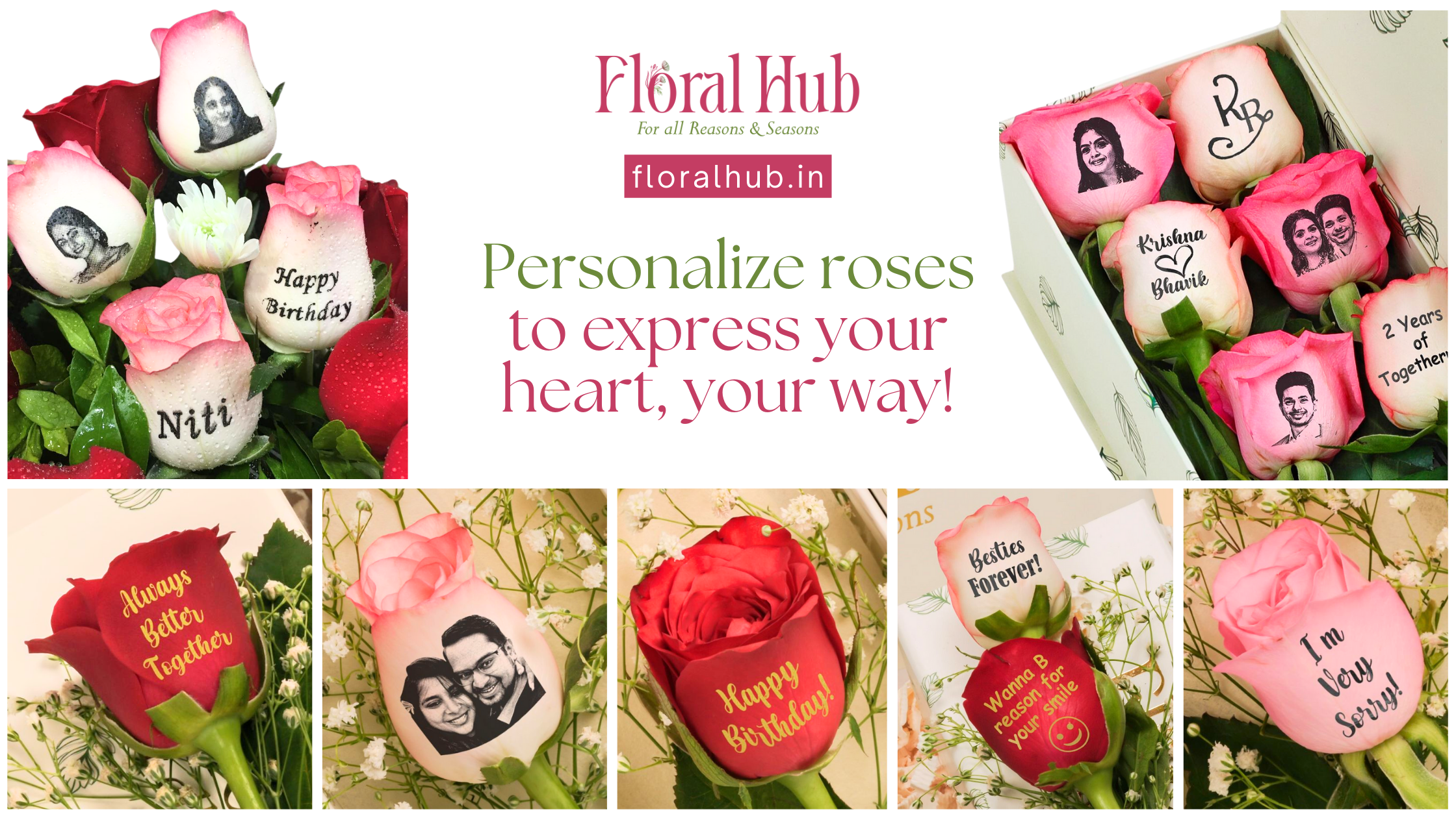 Personalized Roses: The Perfect Custom Gift for Him, Her, and Every Special Occasion