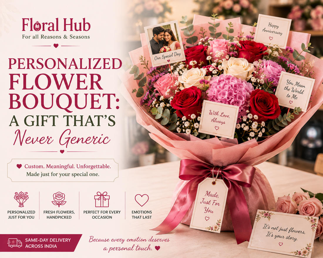 Personalized Flower Bouquet: A Gift That's Never Generic
