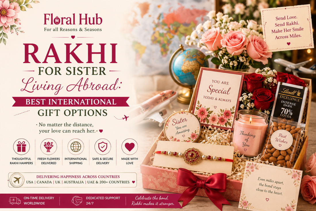 Rakhi for Sister Living Abroad: Best International Gift Options