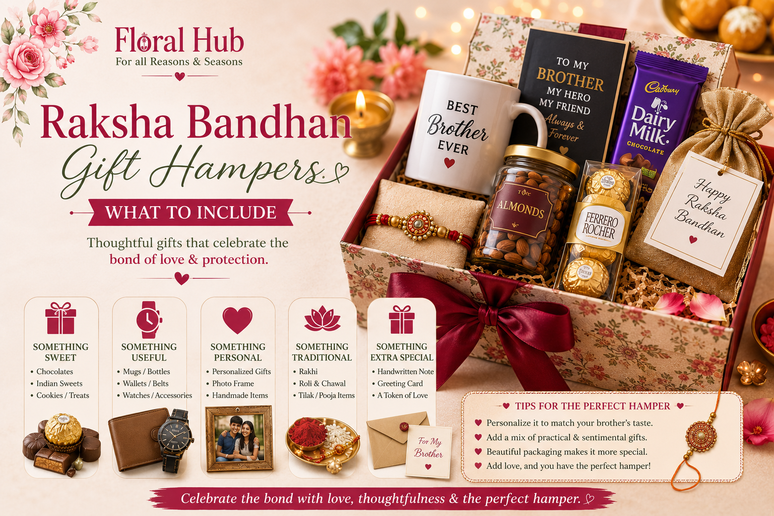 Raksha Bandhan Gift Hampers: What to Include 
