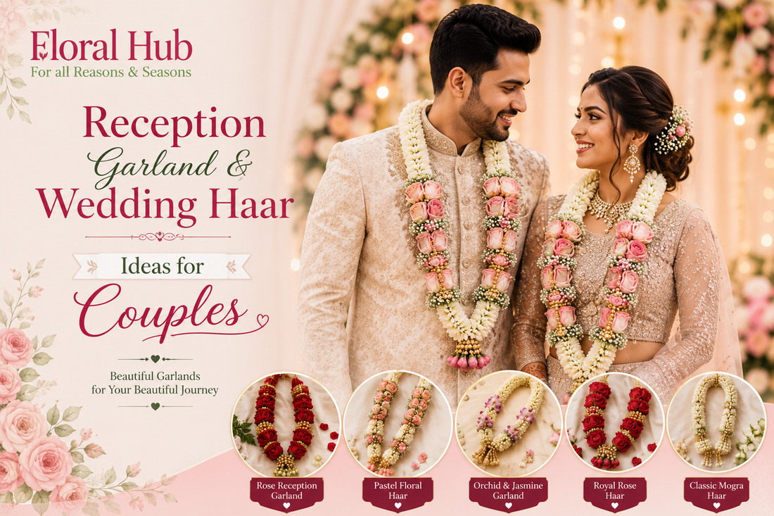 Reception Garland & Wedding Haar Ideas for Couples