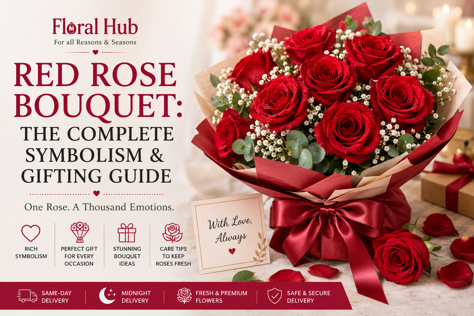 Red Rose Bouquet: The Complete Symbolism & Gifting Guide