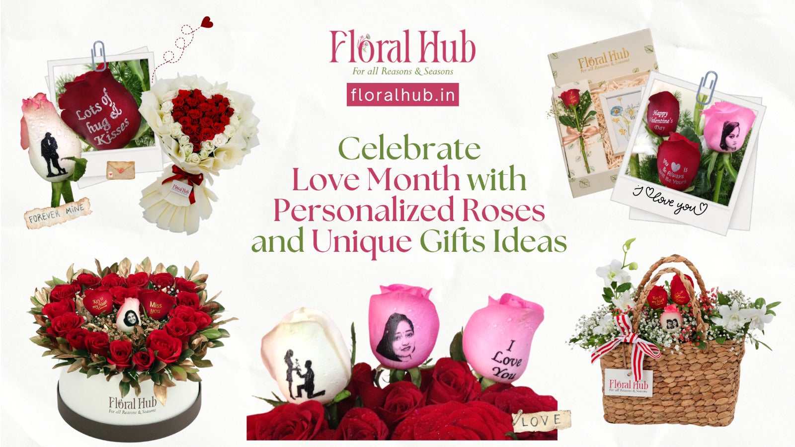 Valentine’s Day 2025: Celebrate Love with Personalized Roses and Unique Gifts from FloralHub.in