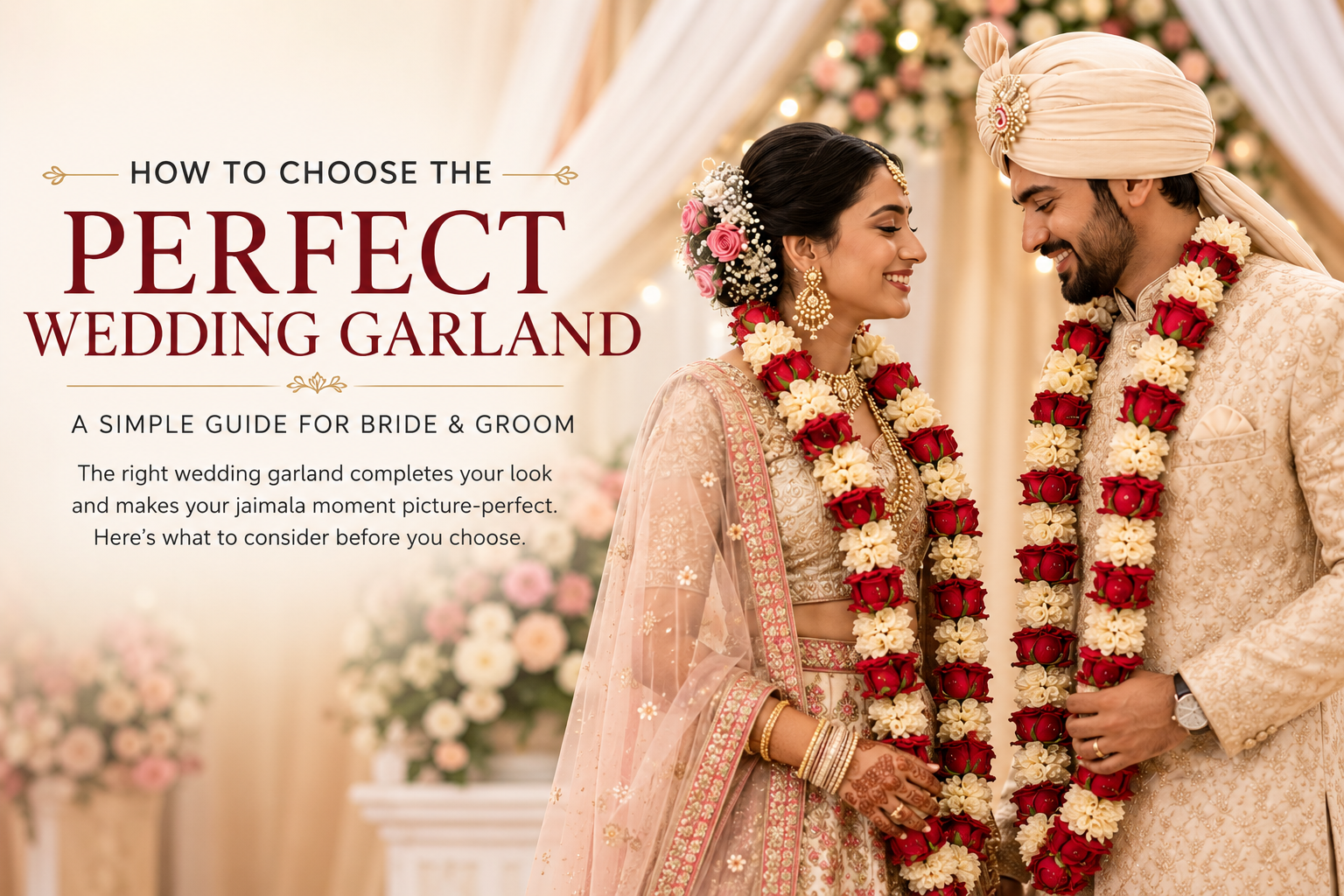 How to Choose the Perfect Wedding Garland