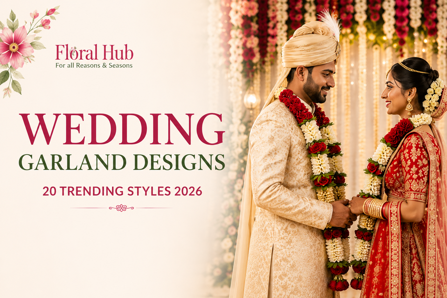 Wedding Garland Designs: 20 Trending Styles 2026