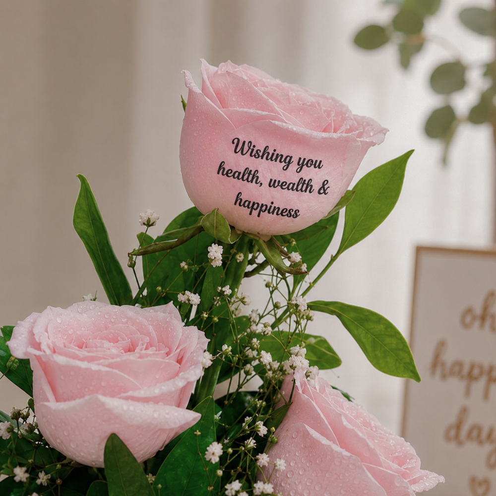 Personalized Corporate Recognition Rose Gift