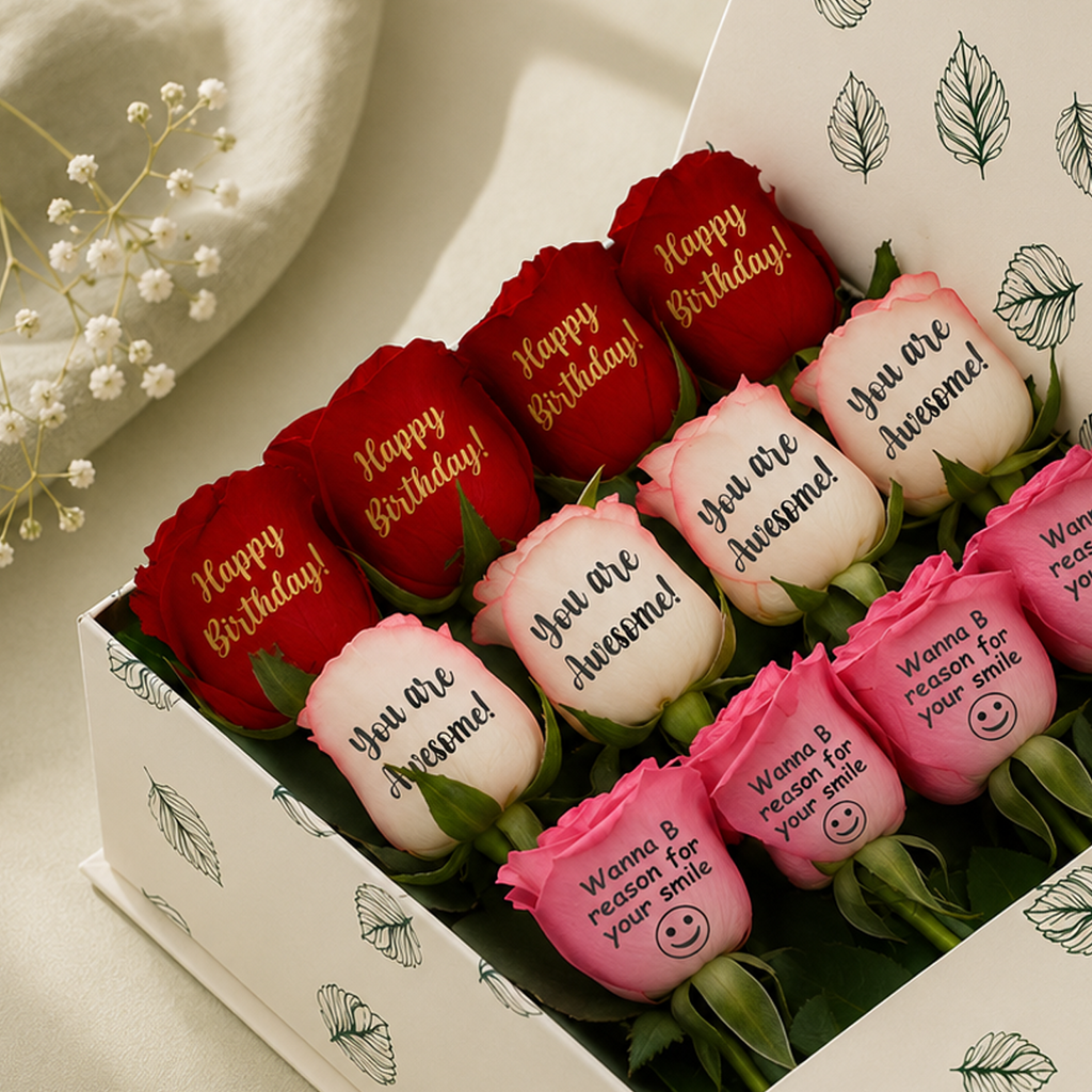 Birthday Wishes on Roses