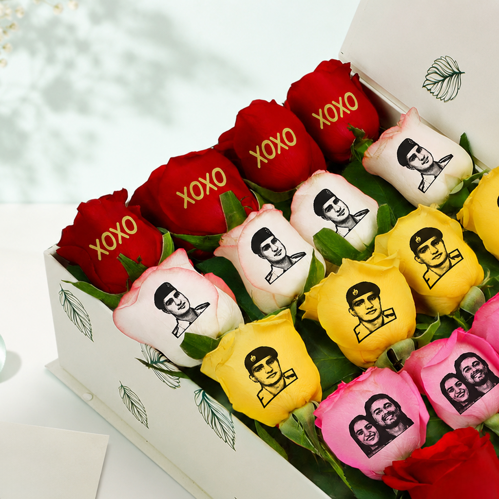 Personalized love Roses for Man