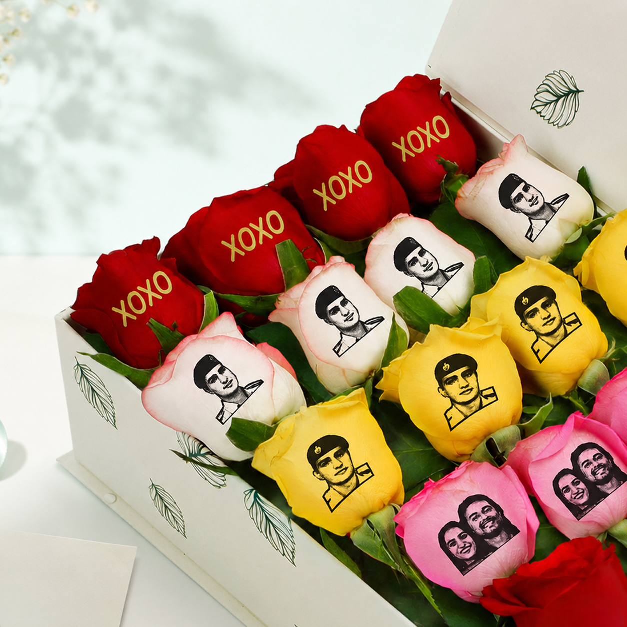 Personalized love Roses for Man