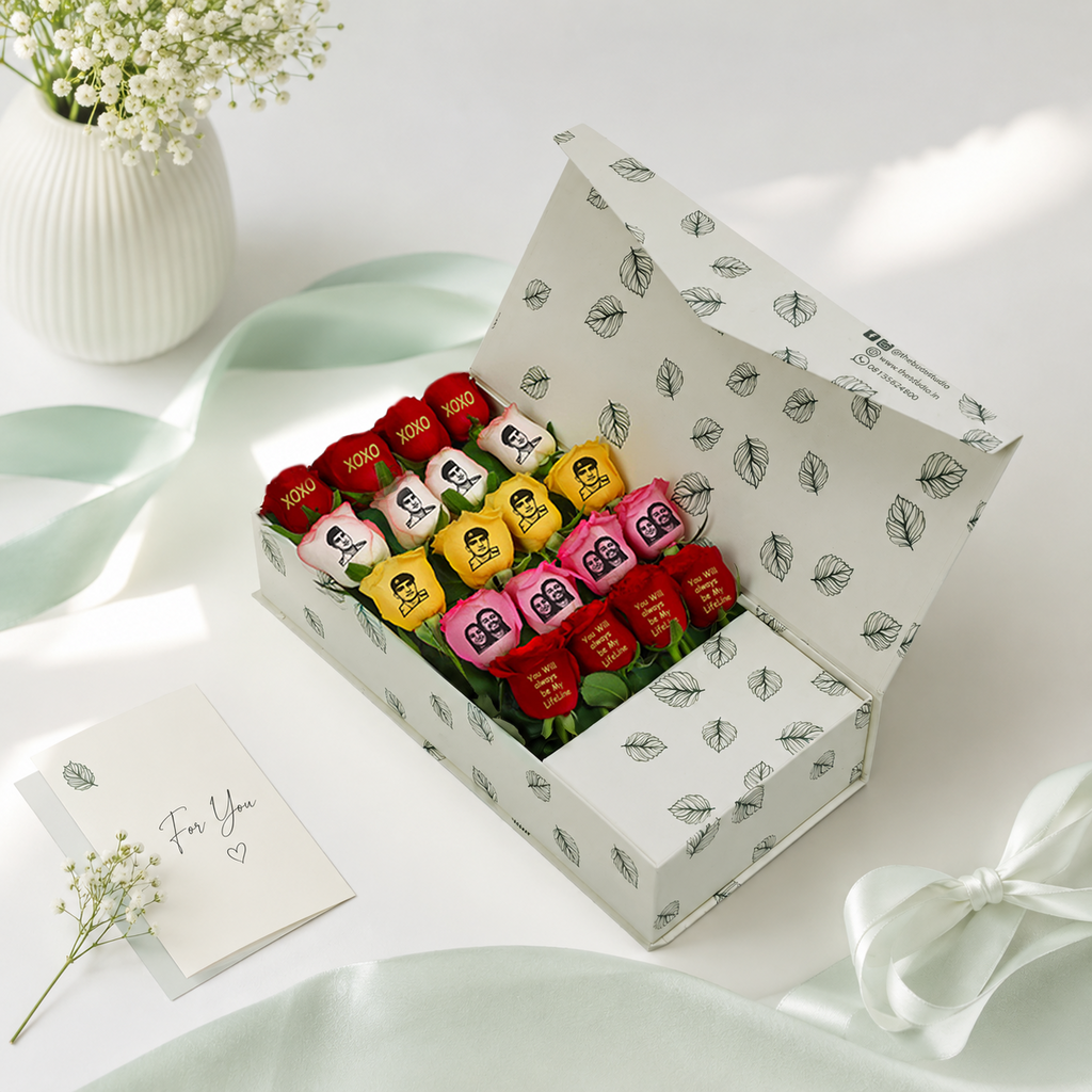 Personalized love Roses for Man