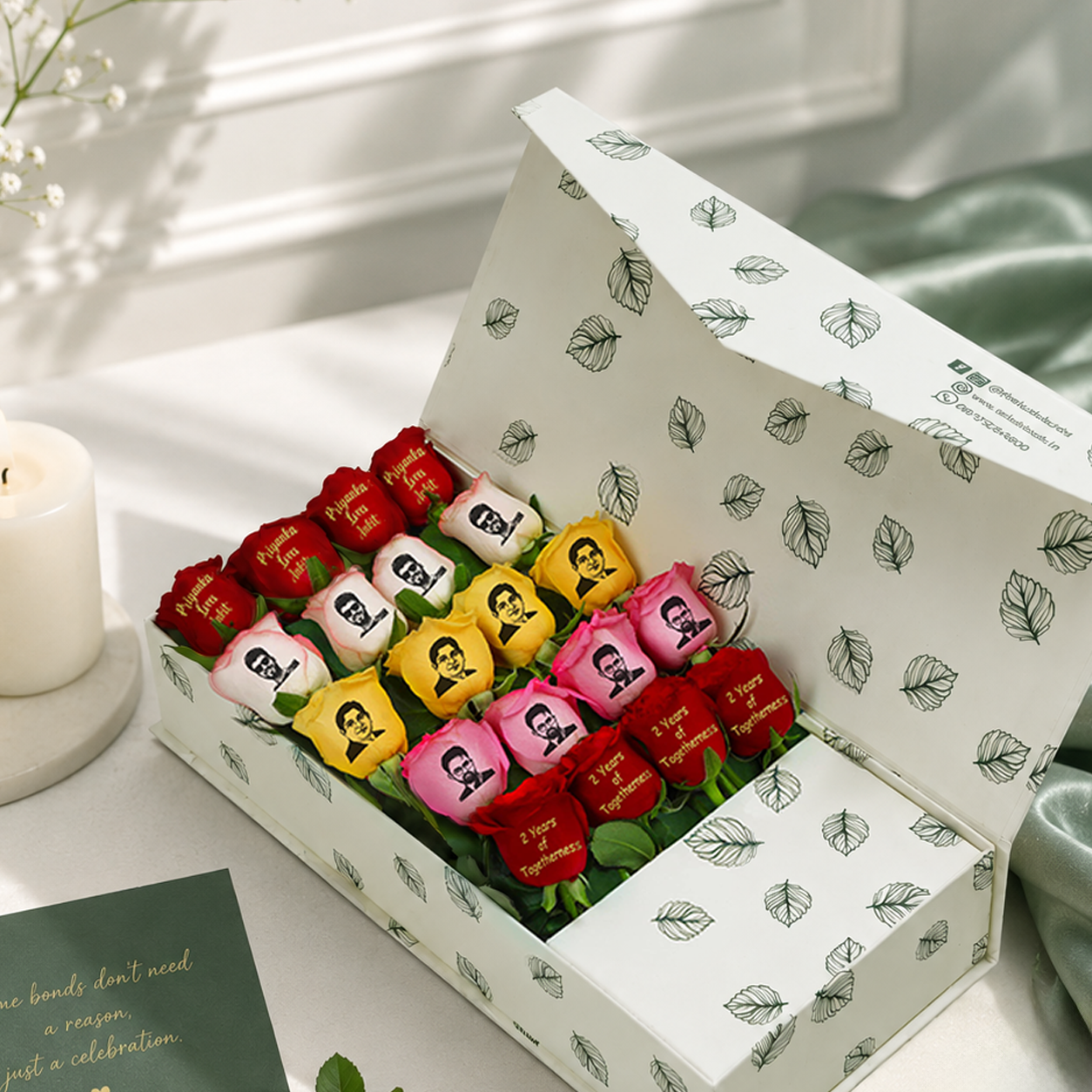 Personalized Roses For Man