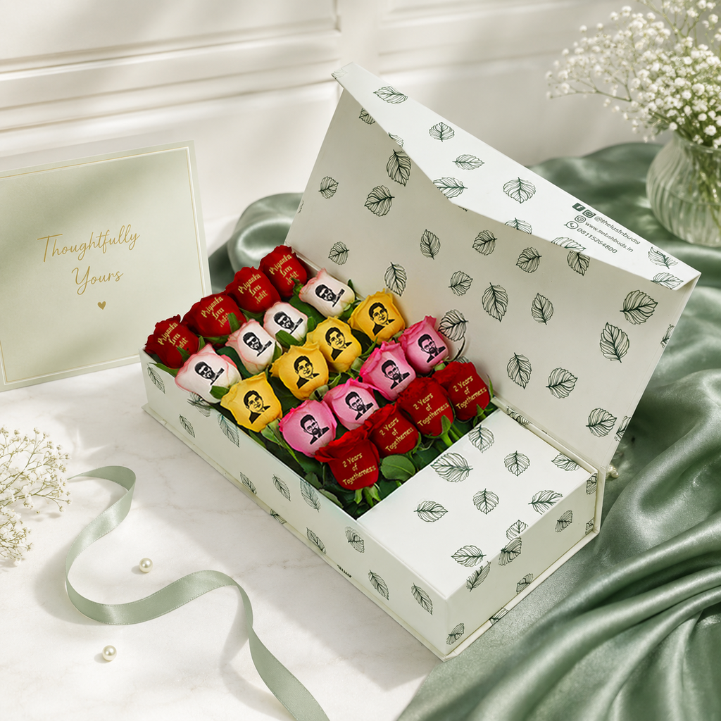 Personalized Roses For Man