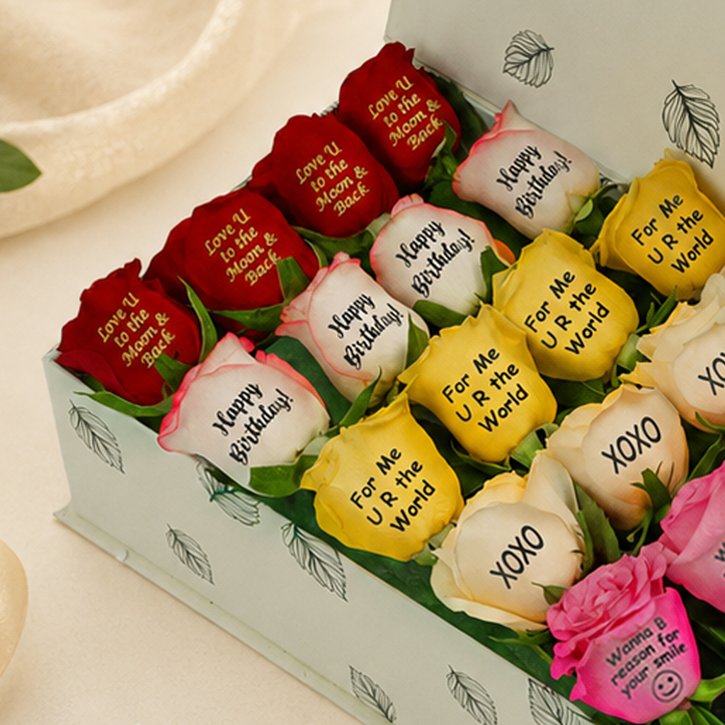 Floral birthday gift delight