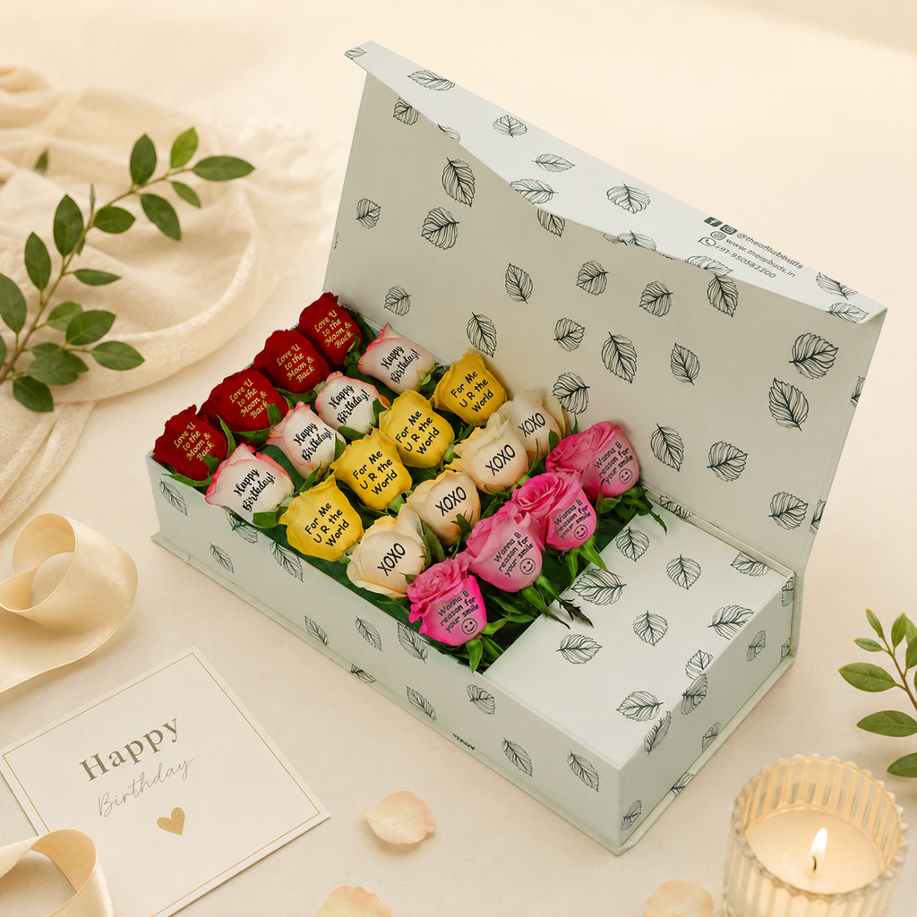 Floral birthday gift delight