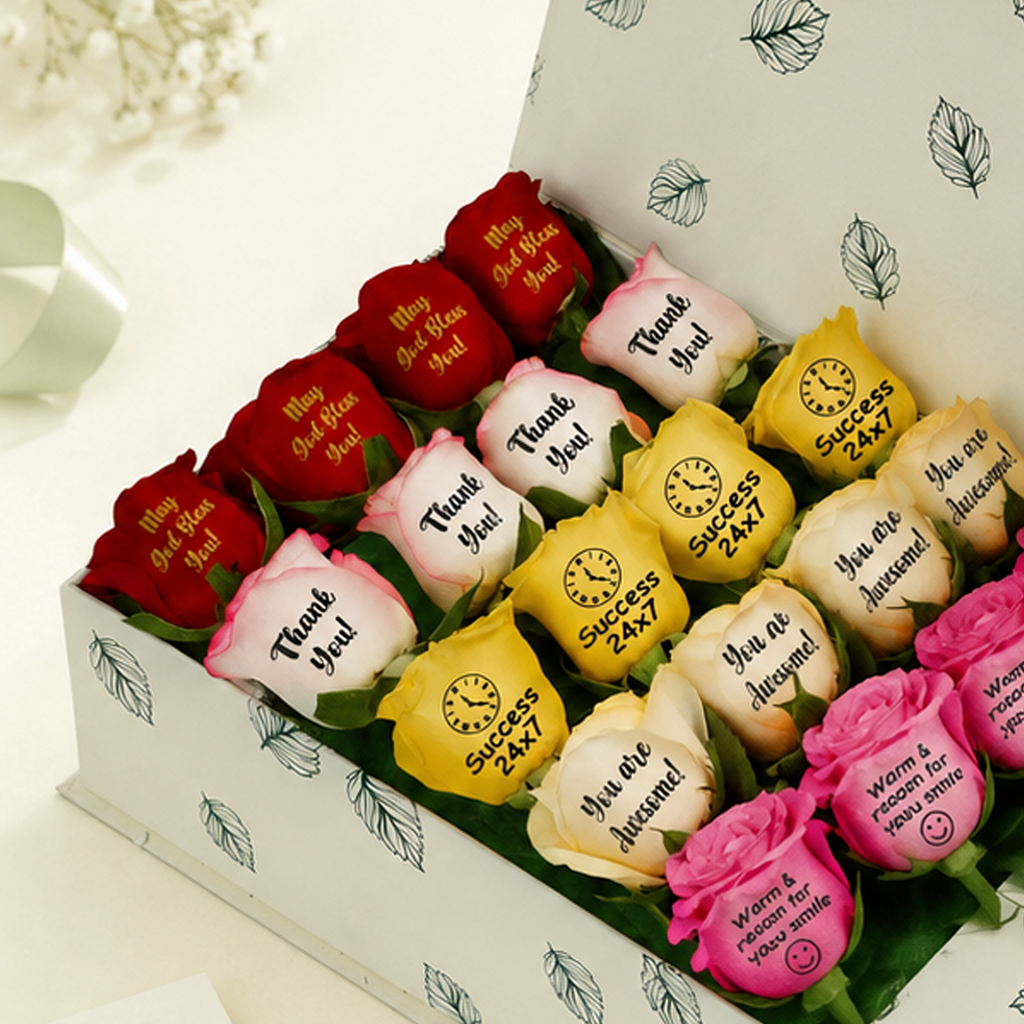 Gratitude Blooms Rose Gift
