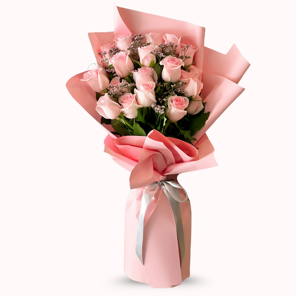 20 Stems of Pink Blossom Rose Bouquet