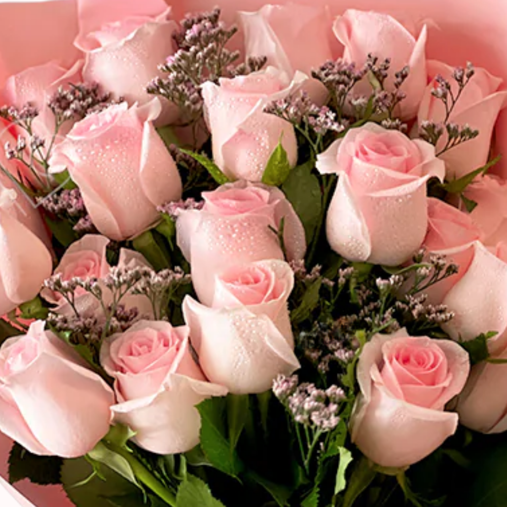20 Stems of Pink Blossom Rose Bouquet