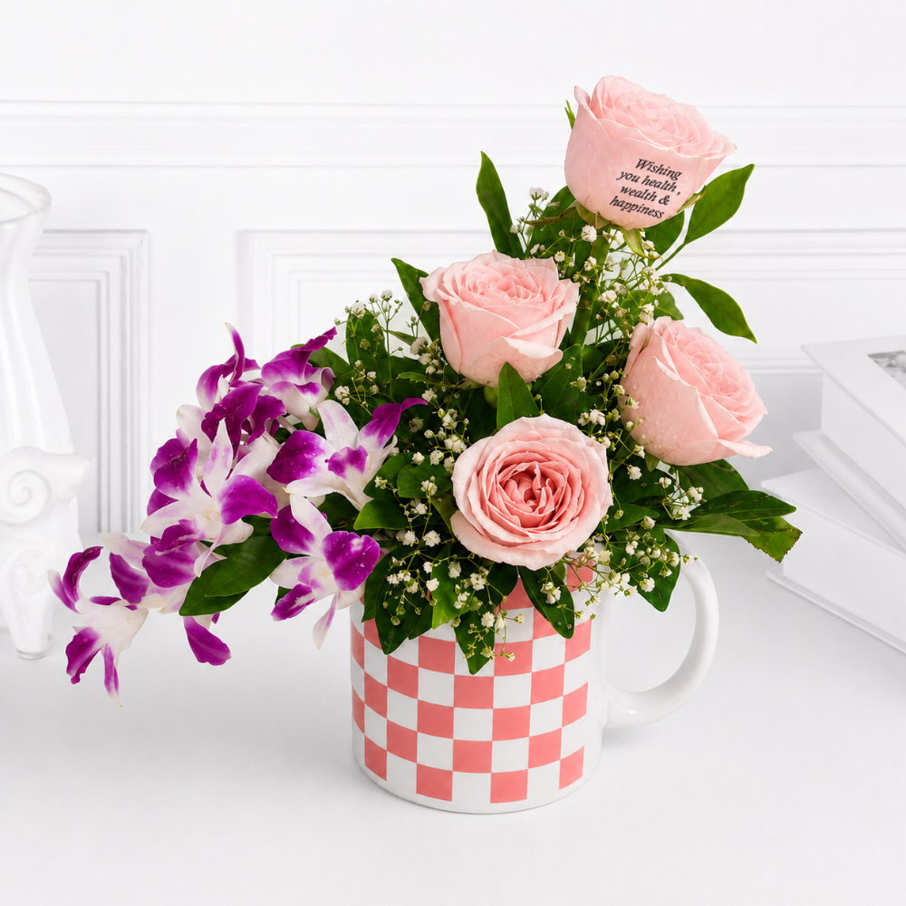 Personalized Corporate Recognition Rose Gift