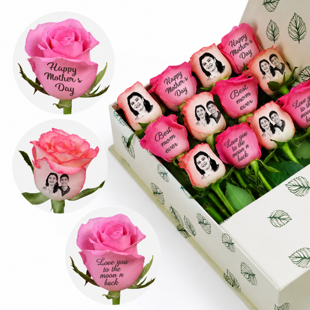 Custom roses for mom