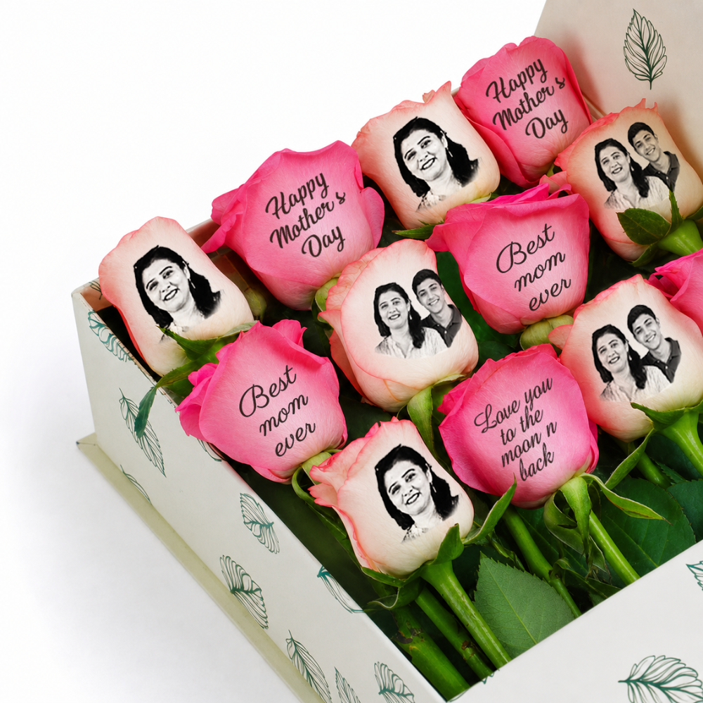 Custom roses for mom