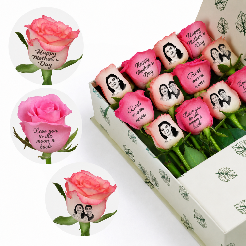 Custom roses for mom