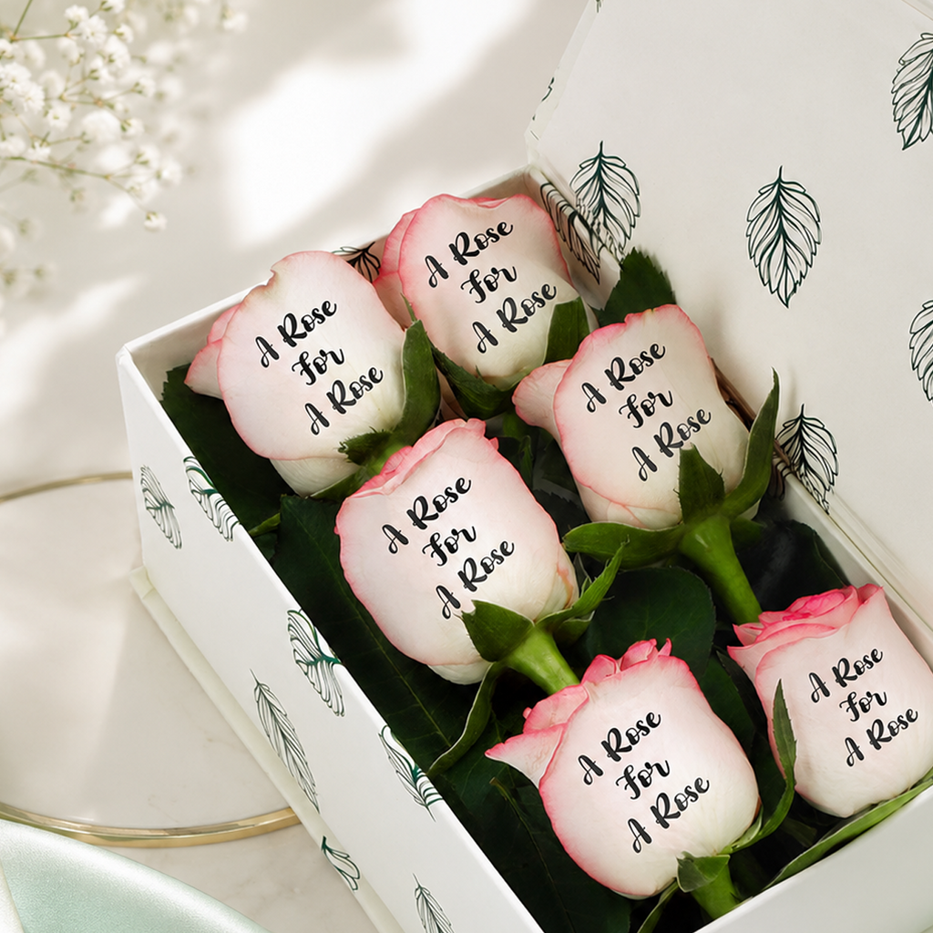 The Heart script Rose for Woman