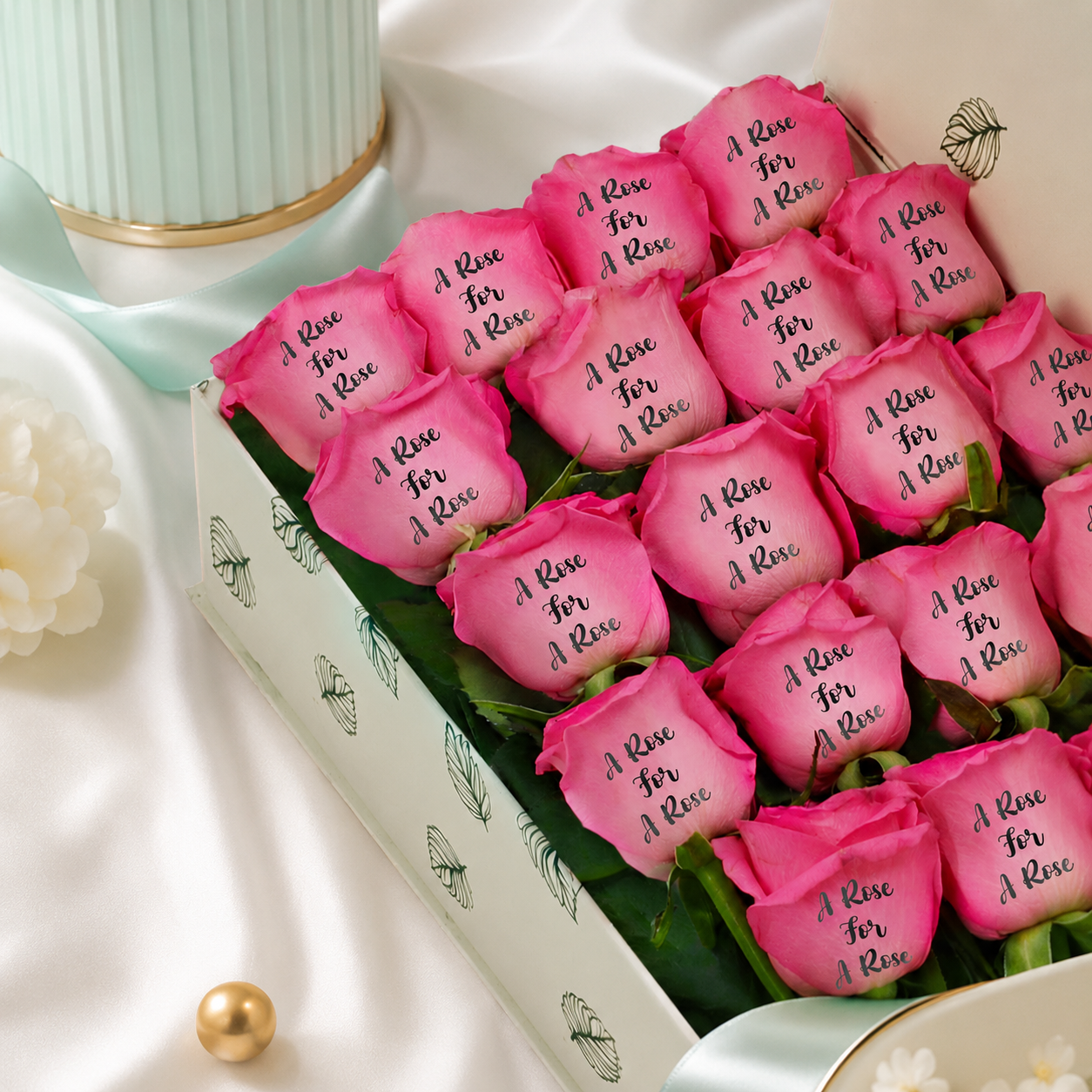 The Heart script Rose for Woman