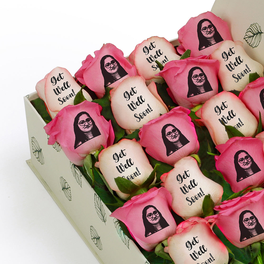 Petals of comfort for her