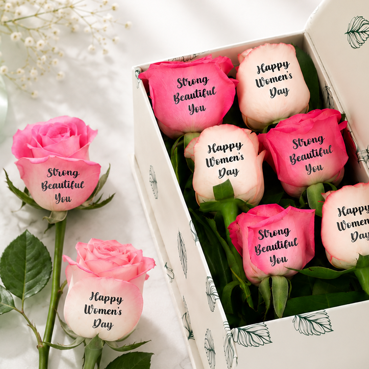 Radiant Strength Roses