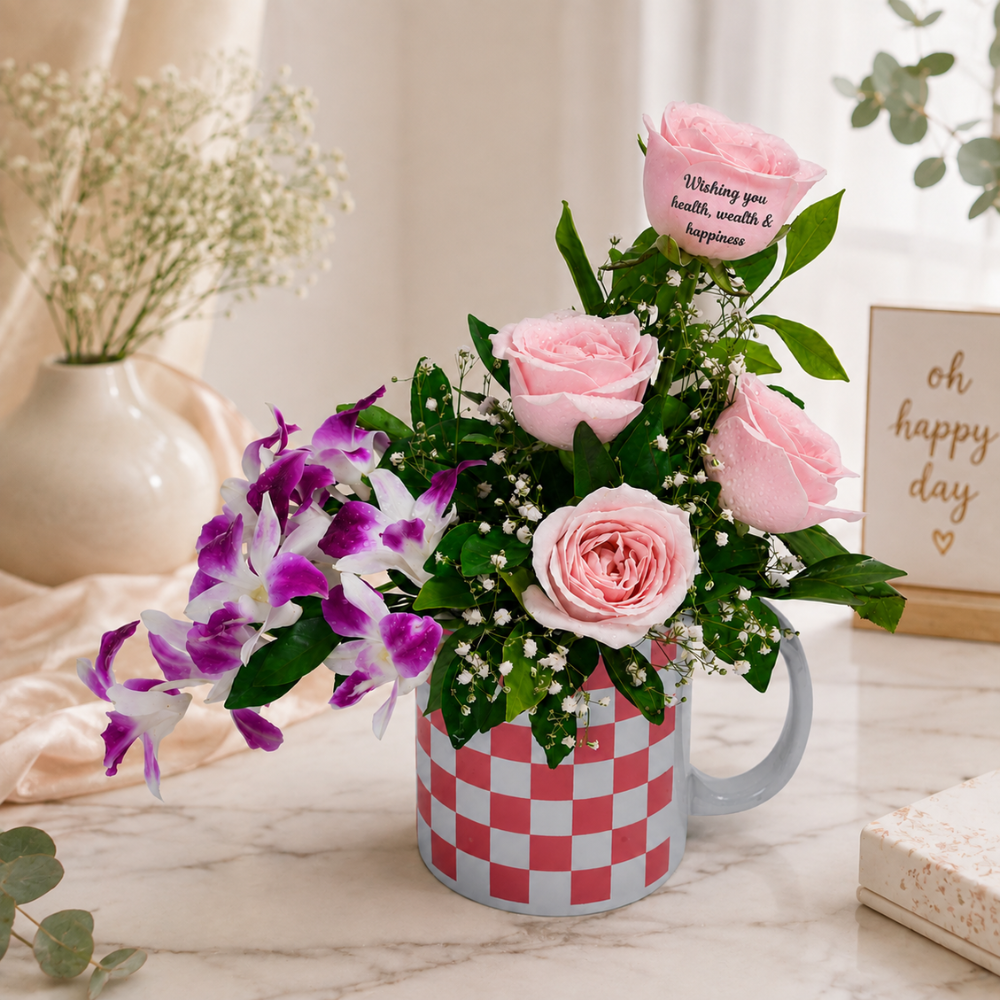 Personalized Corporate Recognition Rose Gift