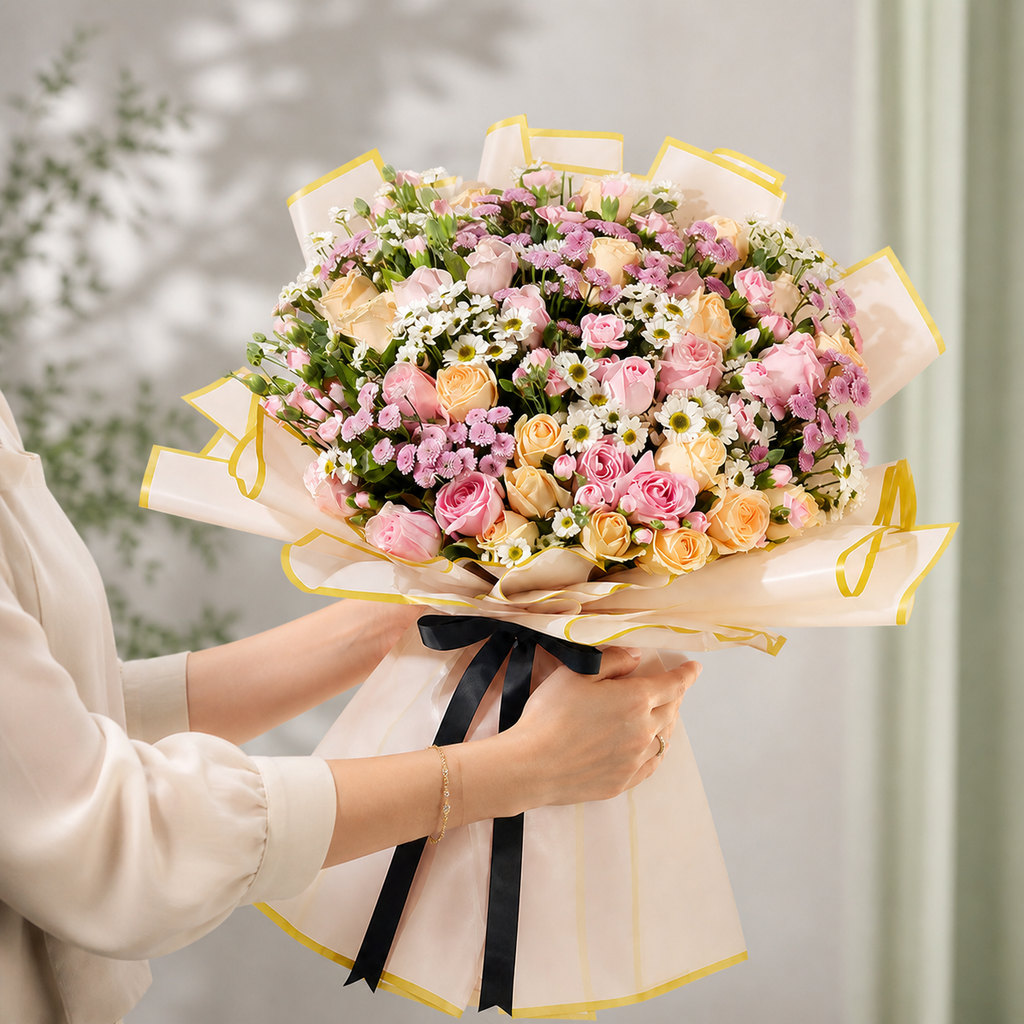 Blush Champagne Luxe Bouquet