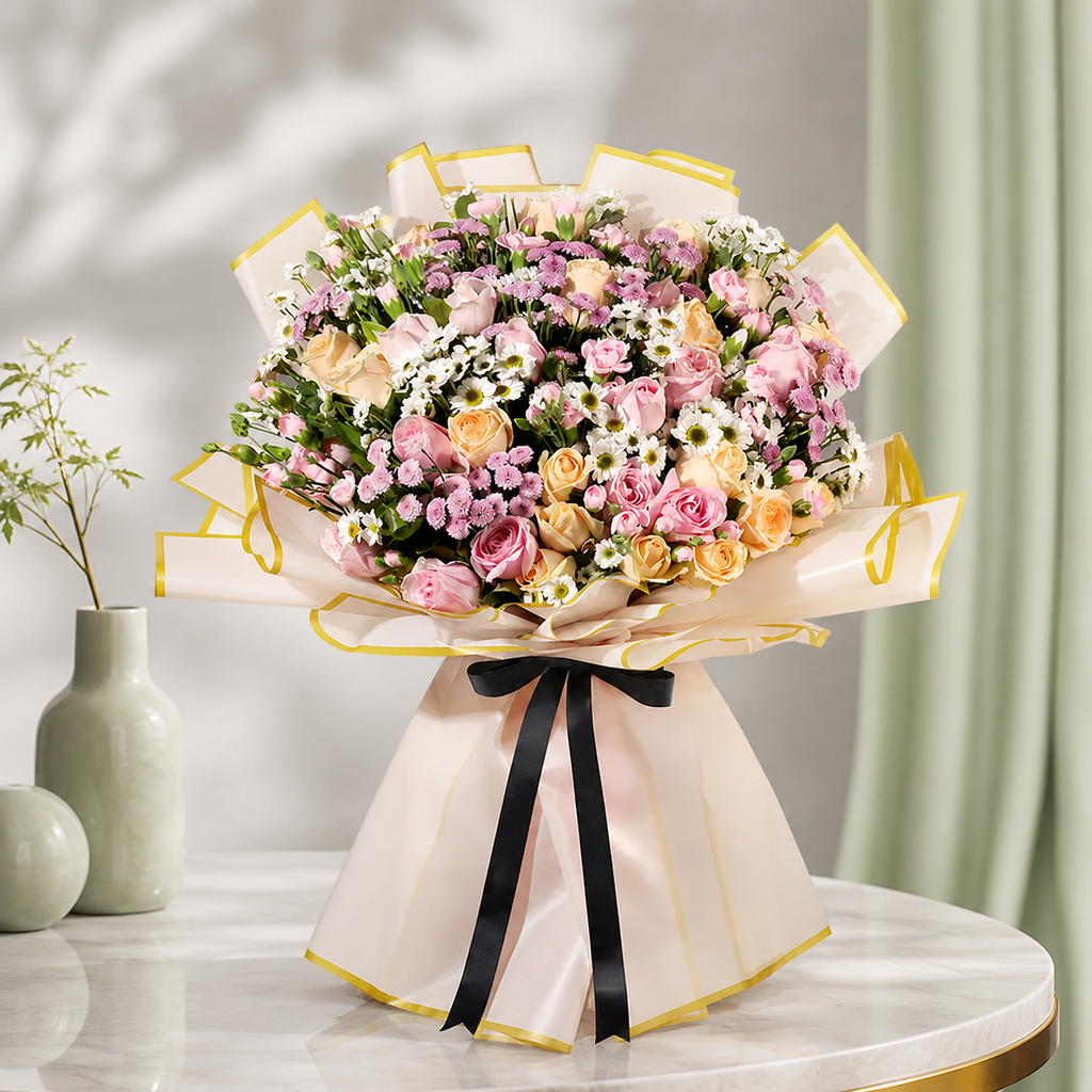 Blush Champagne Luxe Bouquet