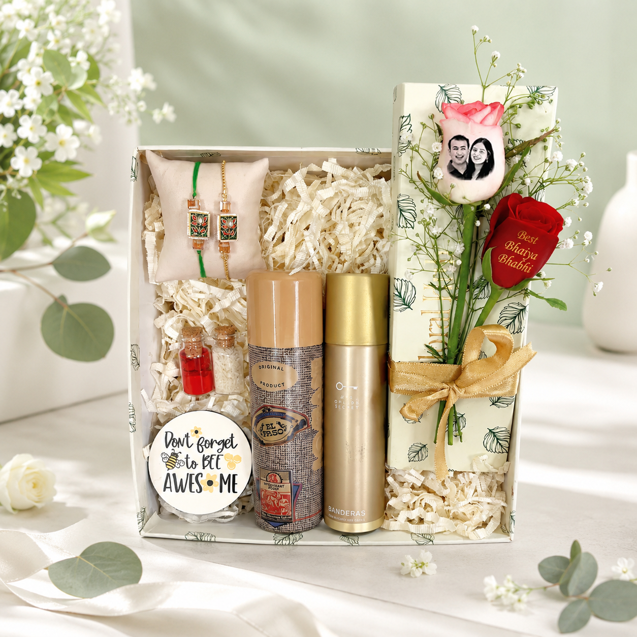 Bhaiya Bhabhi Rakhi Box – Photo Rose & Designer Rakhis