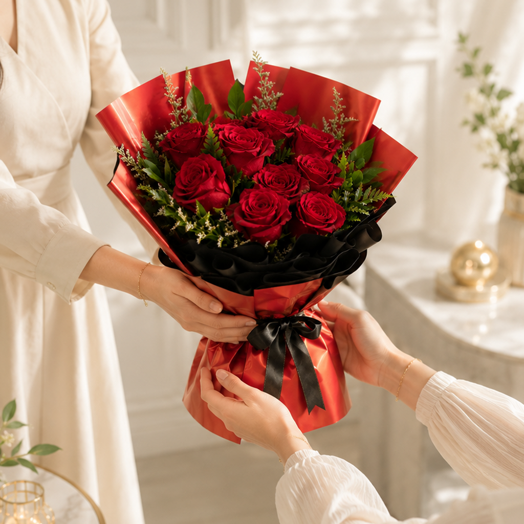 Beauty of Roses Bouquet