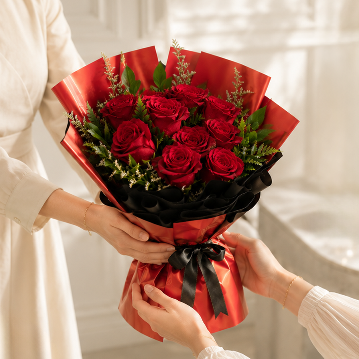 Beauty of Roses Bouquet