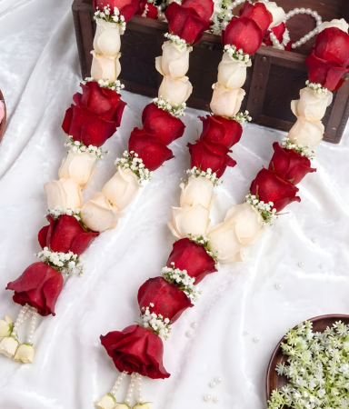 Classic Rose Varmala