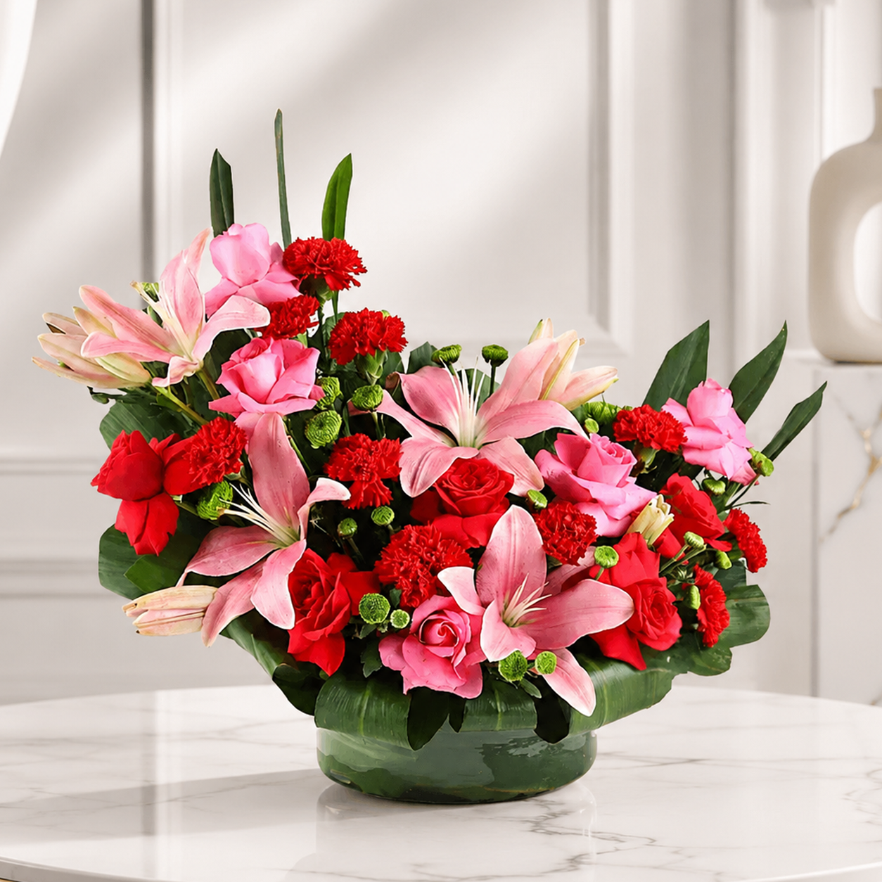 A Burst of Love Flower Vase