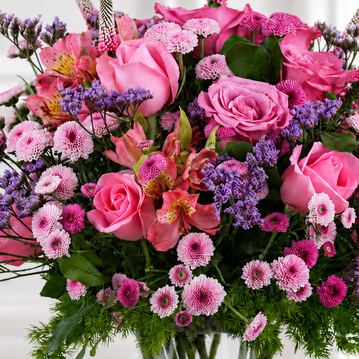 Dreams of Beauty Blush Rose Bouquet