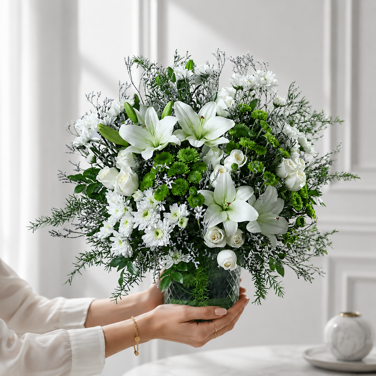 Pure Romance Lily & Rose Bouquet