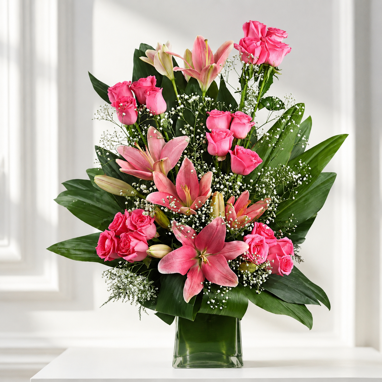 Sweet Dreams Lily & Rose Bouquet