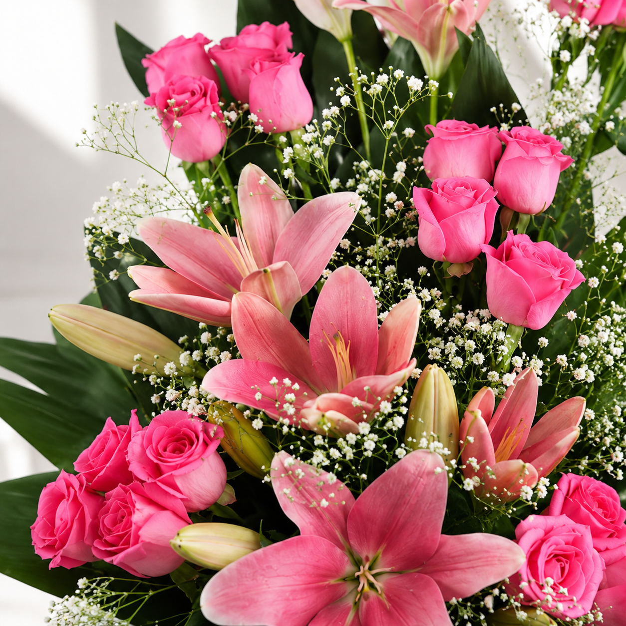 Sweet Dreams Lily & Rose Bouquet