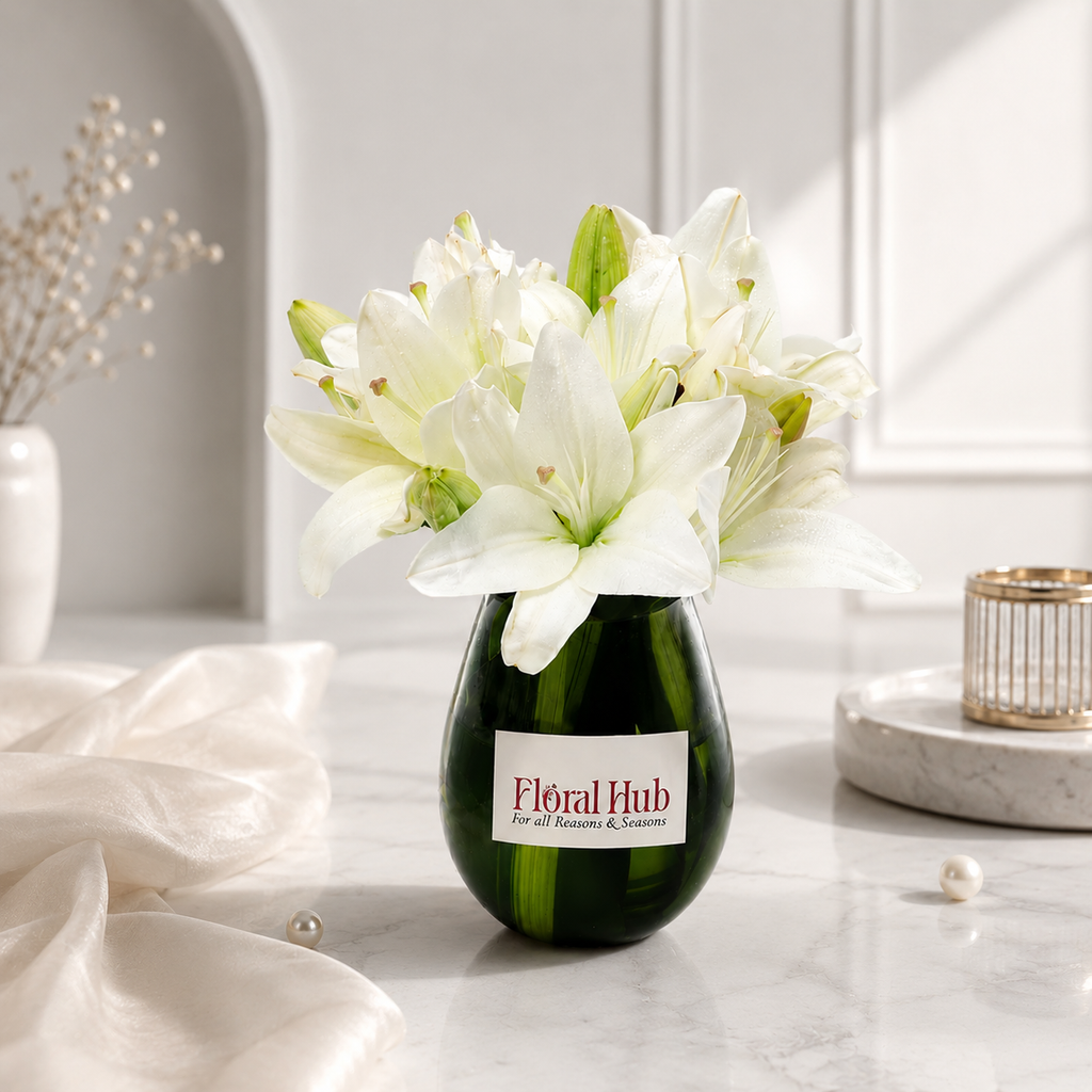 soothing Lily in a vase