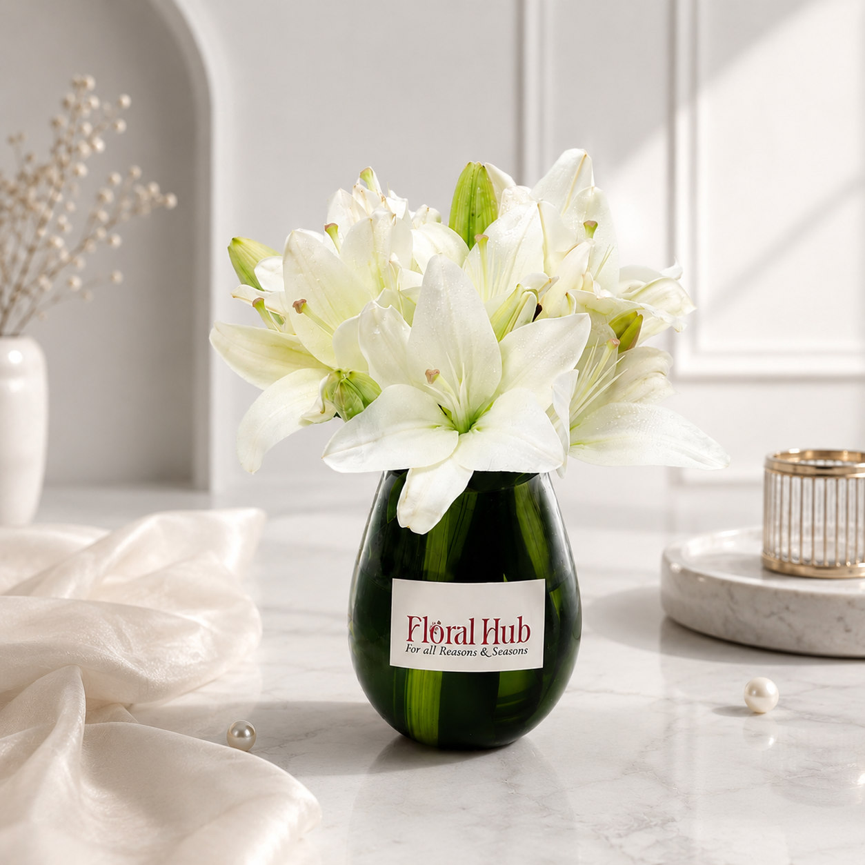soothing Lily in a vase