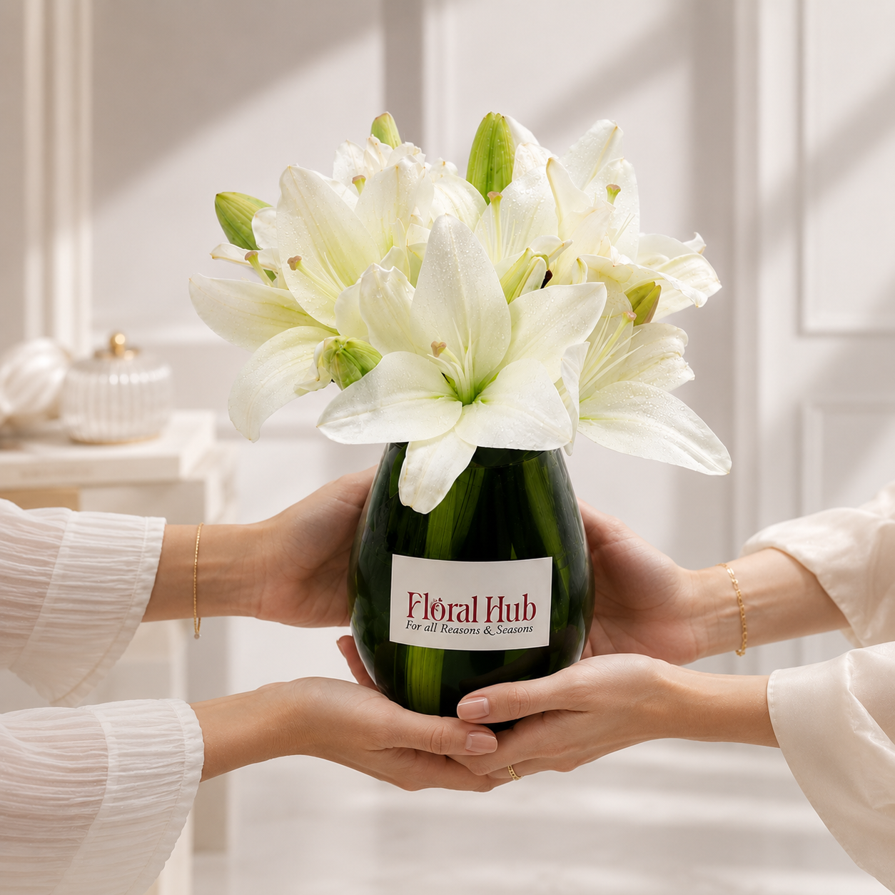 soothing Lily in a vase