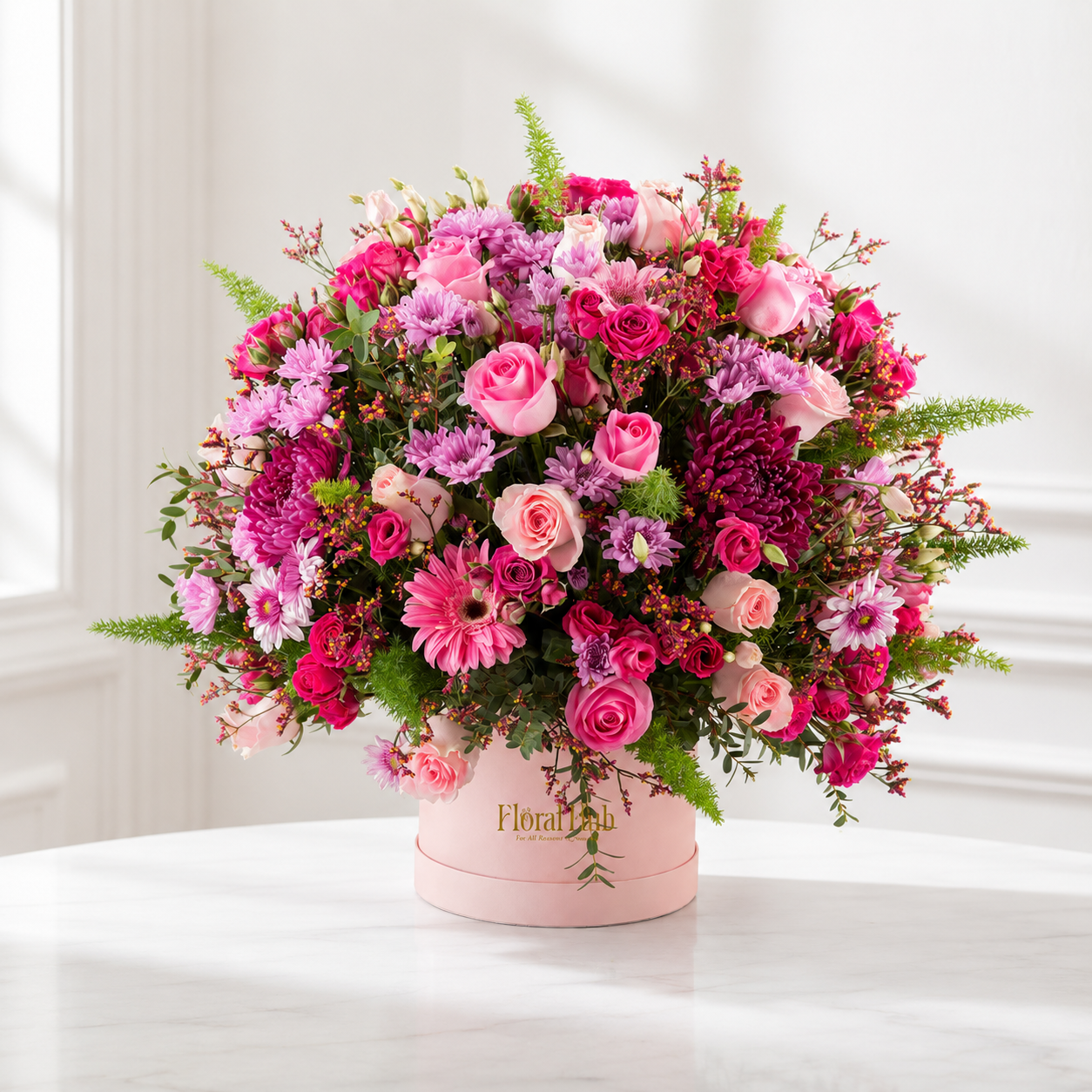 Dreamy Pink Floral Arrangement