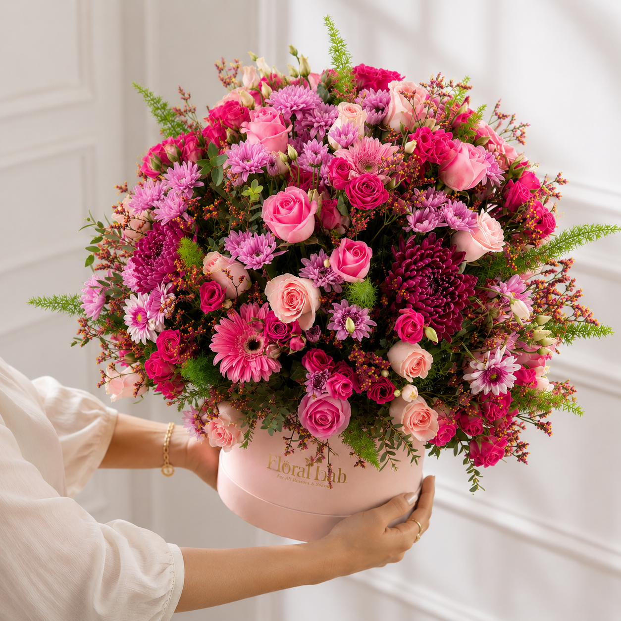 Dreamy Pink Floral Arrangement