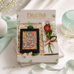 Floral Hub's Signature Rose & Quote Gift Set